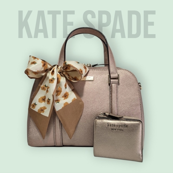 kate spade Handbags - Kate Spade New York Newbury Lane Felix Satchel With Matching Wallet-EUC
